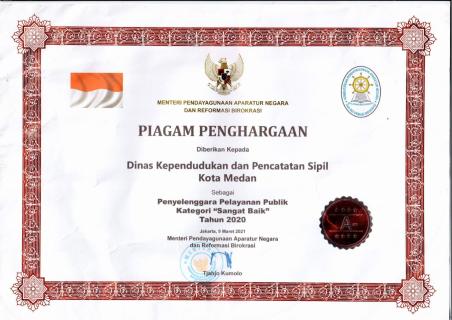 Penyelenggara Pelayanan Publik Kategori "Sangat Baik"